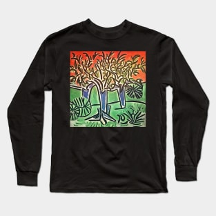 Autumn landscape-Matisse inspired Long Sleeve T-Shirt